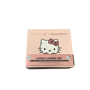 Hello Kitty Pink Bath Soak & Bubbles Set